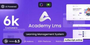 Academy LMS v6.7 Nulled