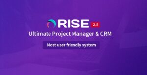 RISE - Ultimate Project Manager & CRM Nulled